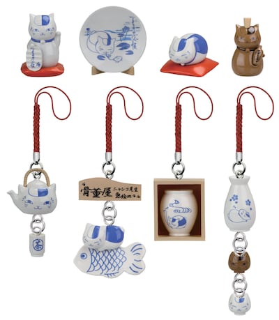 「夏目友人帳 ニャンコ先生焼き物コレクション」(C)緑川ゆき・白泉社/「夏目友人帳」制作委員会