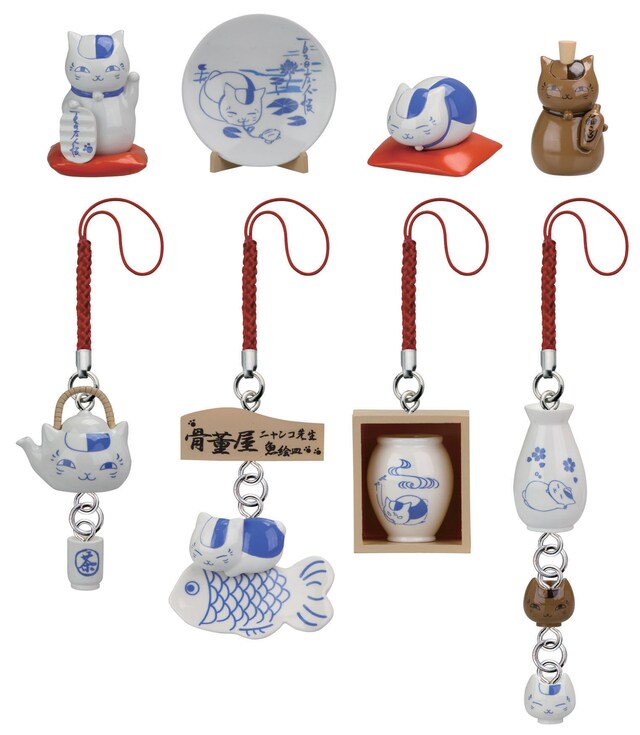 「夏目友人帳 ニャンコ先生焼き物コレクション」(C)緑川ゆき・白泉社/「夏目友人帳」制作委員会