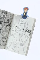 特製クリアしおりの使用例。