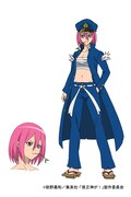 龍胆嵐丸（CV：戸松遥）。転校してきた市子の同級生。男勝りで熱血硬派な空手少女。 (C)助野嘉昭/集英社・「貧乏神が！」製作委員会
