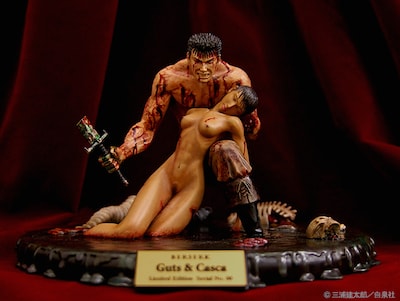 「『ガッツ&キャスカ』1/10スケール」（c）三浦建太郎／白泉社