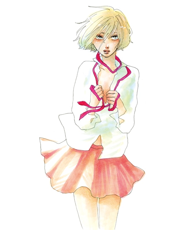 ヤマシタトモコ「ひばりの朝」の主人公・ひばり。