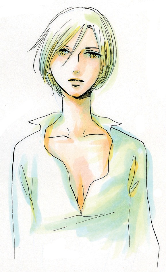 完の彼女・富子。