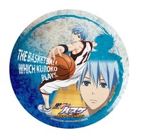 景品の缶バッジ。(C)藤巻忠俊/集英社・黒子のバスケ製作委員会