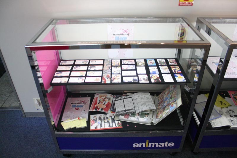 原画展の展示風景。