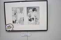 原画展の展示風景。