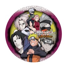 ガラポン屋台オリジナル景品の缶バッジ。(C)岸本斉史　スコット／集英社・テレビ東京・ぴえろ (C)劇場版NARUTO製作委員会 2012