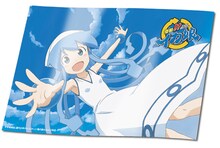 「侵略!!イカ娘」ノートPCに付属する、マイクロファイバークロス。(C)安部真弘(週刊少年チャンピオン)/海の家れもん2.5号店