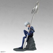 フィギュアにピックを装着した図。