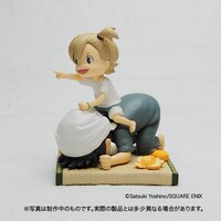 「ばらかもん」7巻特装版に付く「半田先生残念フィギュア」。（C)Satsuki Yoshino/SQUARE ENIX