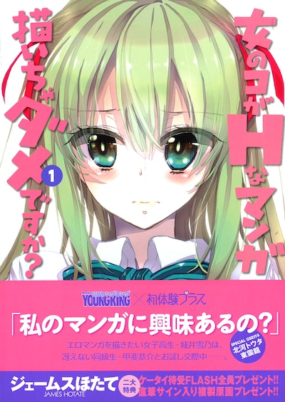「女のコがHなマンガ描いちゃダメですか？」1巻