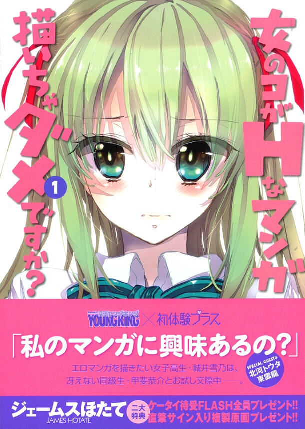 「女のコがHなマンガ描いちゃダメですか？」1巻
