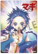 「マギ アニメ化おめでとうキャンペーン」賞品のクリアシート。
