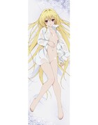 「もっとTo LOVEる -とらぶる- 金色の闇 描き下ろし スムース抱き枕カバー」ウラ(C)矢吹健太朗・長谷見沙貴／集英社・もっととらぶる製作委員会