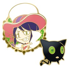 G賞「ピンズセット」のうちの1種。(C)加藤和恵／集英社・「青の祓魔師」製作委員会・MBS