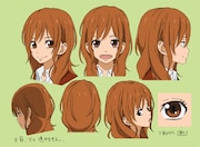 夏目あさ子の設定画。(C)ろびこ・講談社／「となりの怪物くん」製作委員会