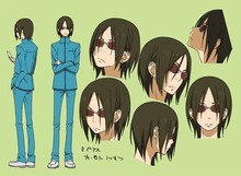 ジョージの設定画。(C)ろびこ・講談社／「となりの怪物くん」製作委員会