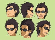 三沢満善の設定画。(C)ろびこ・講談社／「となりの怪物くん」製作委員会