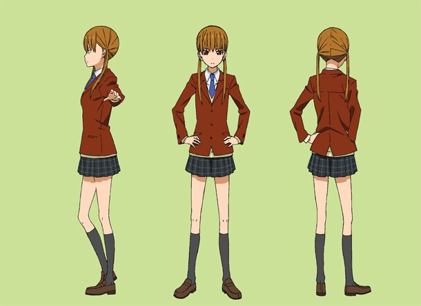 水谷雫の設定画。(C)ろびこ・講談社／「となりの怪物くん」製作