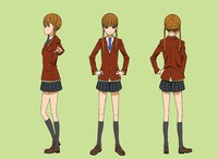 水谷雫の設定画。(C)ろびこ・講談社／「となりの怪物くん」製作委員会