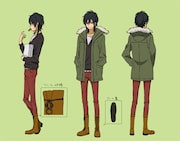 吉田優山の設定画。(C)ろびこ・講談社／「となりの怪物くん」製作委員会