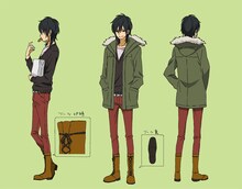 吉田優山の設定画。(C)ろびこ・講談社／「となりの怪物くん」製作委員会