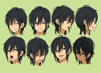 吉田優山の設定画。(C)ろびこ・講談社／「となりの怪物くん」製作委員会