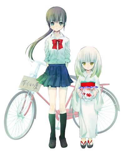 「金魚坂上ル」予告カット (C)PEACH-PIT／講談社