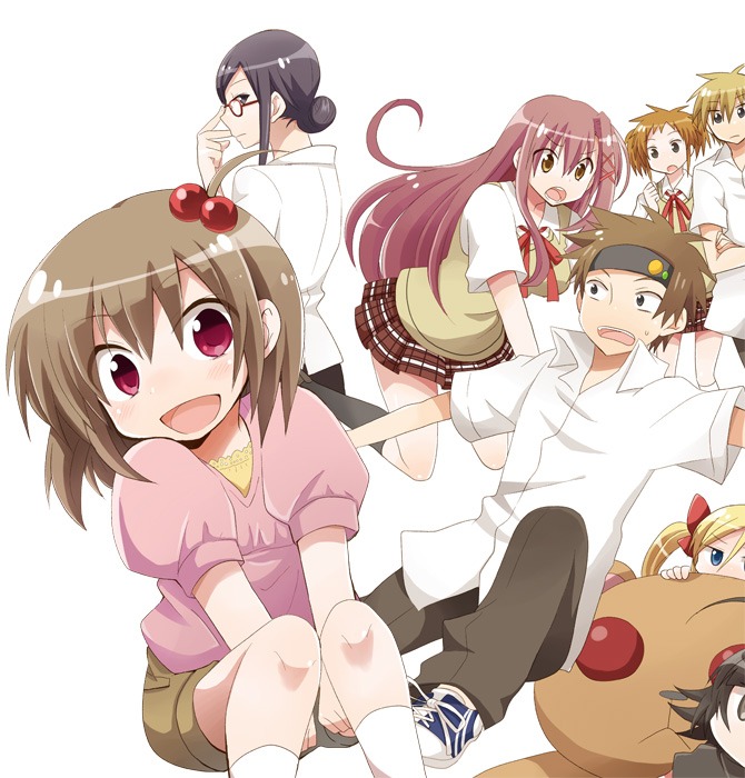 シメサバの新連載「父がロリなもので」カット。