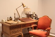 岸辺露伴の仕事机も再現された。