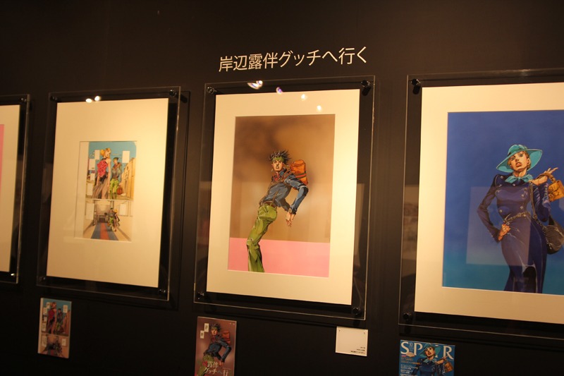 「岸辺露伴グッチへ行く」の原画。