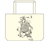 MANGART BEAMS Tから発売される「海獣の子供」のトートバッグ。