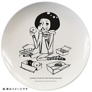 「食いしん坊な9インチプレートセット」の1枚。