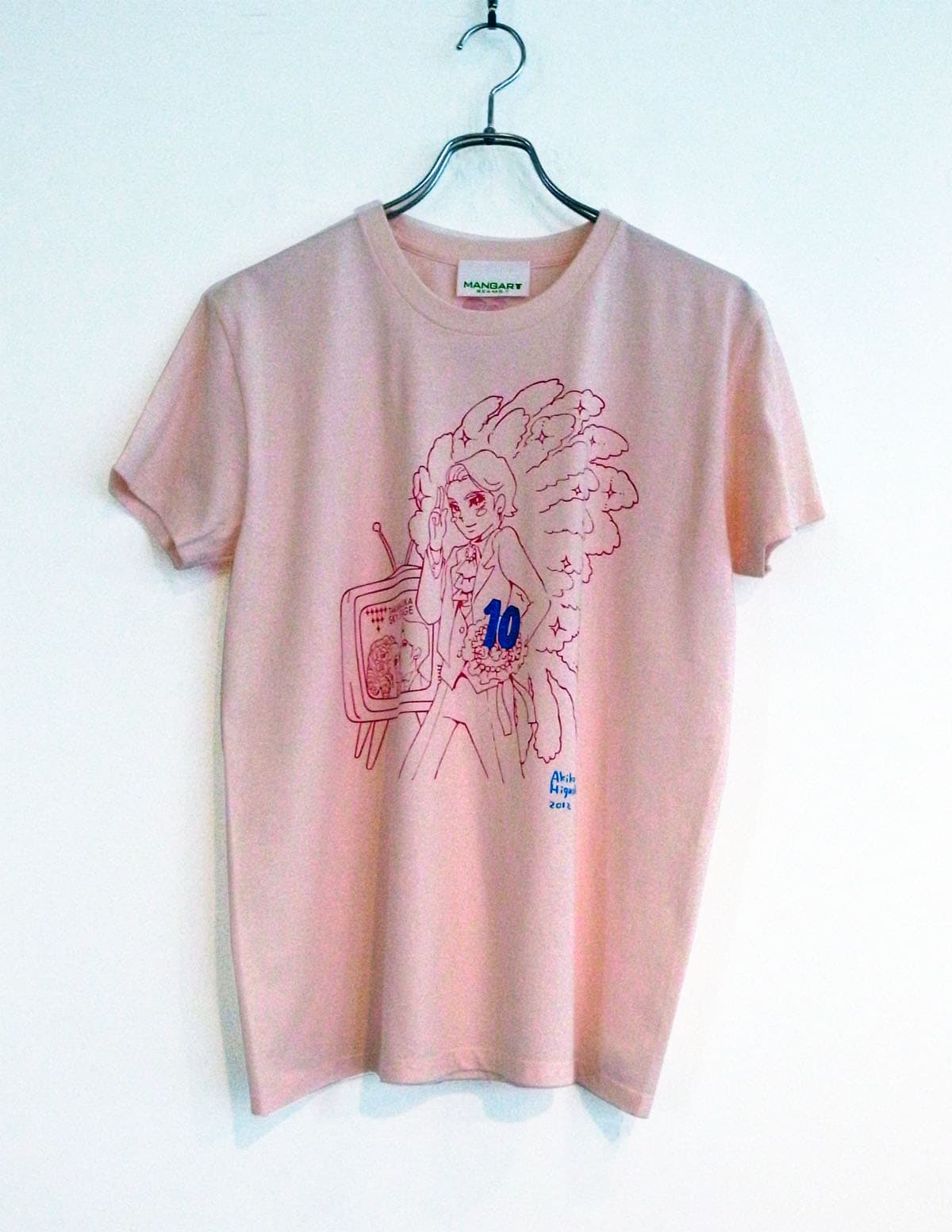 TV TEE」のピンク。 - ヅカファン・東村アキコが描いた宝塚T