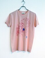 「TV TEE」のピンク。