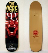 「範馬勇次郎×WFW 36 SKATE DECK」(C)板垣恵介 / FWD Inc.