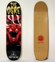 「範馬勇次郎×WFW 36 SKATE DECK」(C)板垣恵介 / FWD Inc.