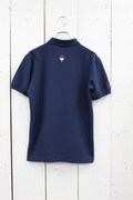 「NARUTO×MANGART BEAMS T “SASUKE POLO”」ネイビー (C)岸本⻫史 スコット／集英社・テレビ東京・ぴえろ