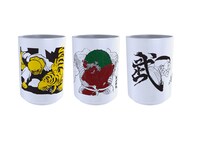 E賞「湯のみ」の3種類。(C)板垣恵介（週刊少年チャンピオン）1991