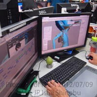 CGムービー「ヤハべえ」の制作風景。
