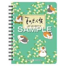 9月1日に発売されるファイル付きノート。(C)緑川ゆき・白泉社／「夏目友人帳」製作委員会