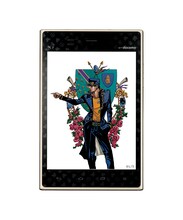 「L－06D JOJO」サンプル画面。(C)荒木飛呂彦＆LUCKY LAND COMMUNICATIONS／集英社