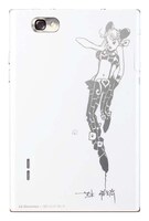 「L－06D JOJO」背面 (C)荒木飛呂彦＆LUCKY LAND COMMUNICATIONS／集英社