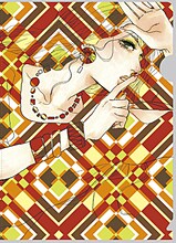 ヤマシタトモコがイラストを描き下ろしたクリアファイル。