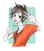 元町夏央の新連載「flim flam-フリム フラム-」カット。