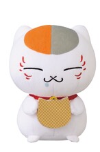 夏目友人帳ウエハースとのコラボ企画で当たる「ニャンコ先生 でかきゅんぐるみ～ウエハースver.～」(C)緑川ゆき・白泉社／『夏目友人帳』製作委員会