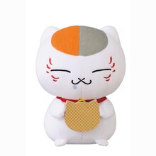 一番くじとのコラボ企画で当たる「ニャンコ先生 でかきゅんぐるみ～ウエハースver.～」。(Ｃ）緑川ゆき・白泉社／「夏目友人帳」製作委員会