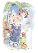 「POP's GIRLS COLLECTION」直筆サイン入りオリジナルキャンバスボード。(C)POP