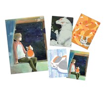 G賞ステーショナリーセットの1種。(C)緑川ゆき・白泉社／「夏目友人帳」製作委員会