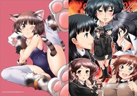 「アマガミ precious diary」クリアファイル＆ポストカードセットのクリアファイル。